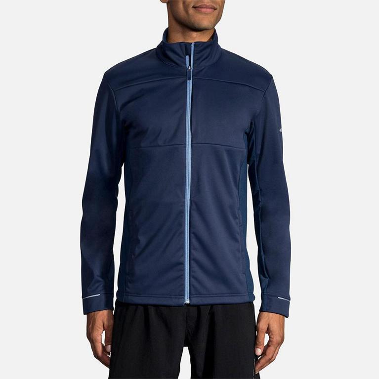 Brooks Volt - Mens Running Jackets - Blue (45361NOXC)